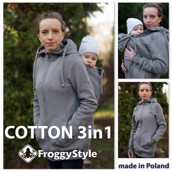 kangaroo jacket baby carrier