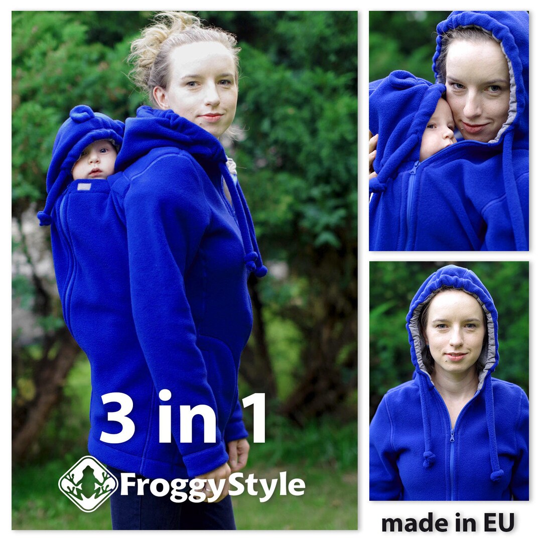 Versatile Babywearing Coat 3in1 Kangaroo Hoodie Baby Carrier Etsy
