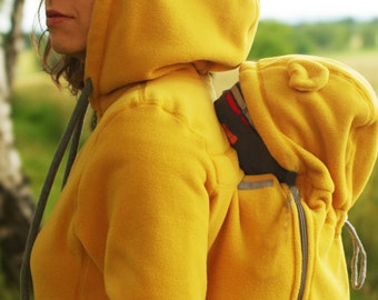 Manteau, veste de portage bébé 3en1 en coton | FROGGY STYLE babywearing | Porte-Bébé, Echarpe de portage, Maternité, pour enfant, vetement