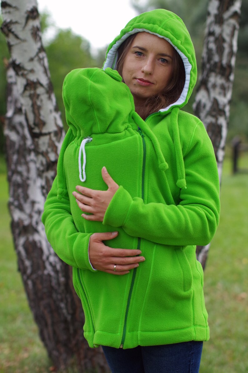 Versatile polar FLEECE baby wearing coat baby carrier tula Etsy