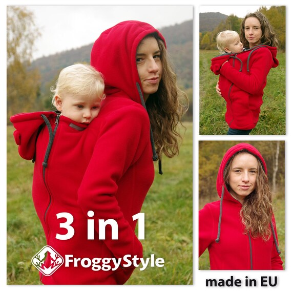 sweatshirt to wear over baby carrier