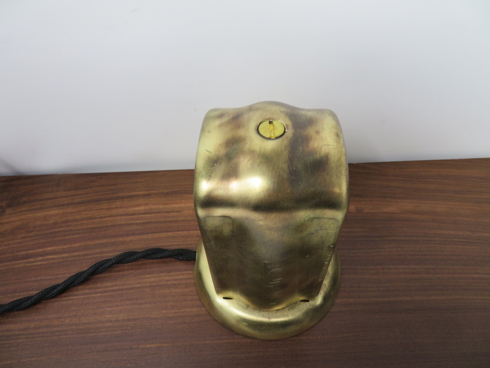 Vintage Brass Electrical Outlet Deco Tombstone Style Etsy