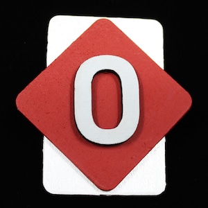 Ohio State Wood Brooch