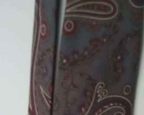 Vintage Men's Silk Tie, by Yves Saint Laurent
