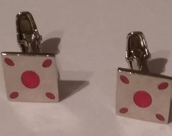 Vintage Silver Plated Cuff Links,