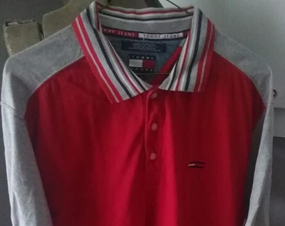 Men's Vintage Tommy Hilfiger Shirt, Golf or Polo Style