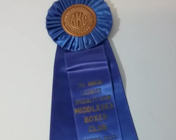 1950's Kennel Club Blue Ribbon