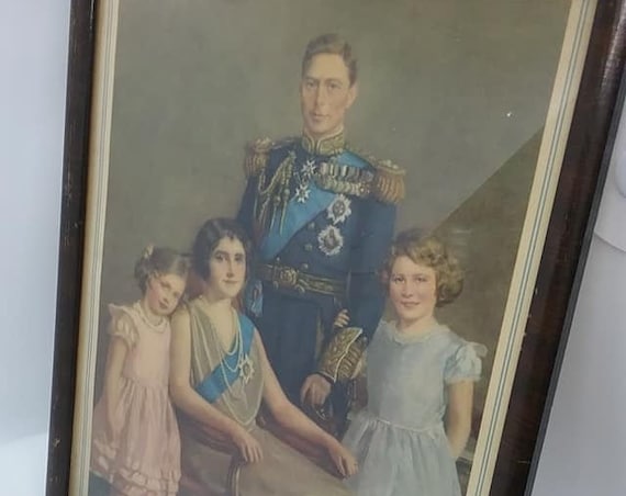 King George VI Royal Family Portrait, 1937