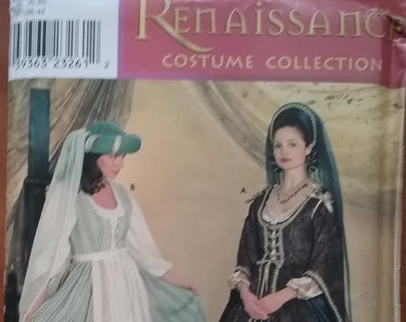 Renaissance Gown Sewing Pattern, , Simplicity 0637 Pattern
