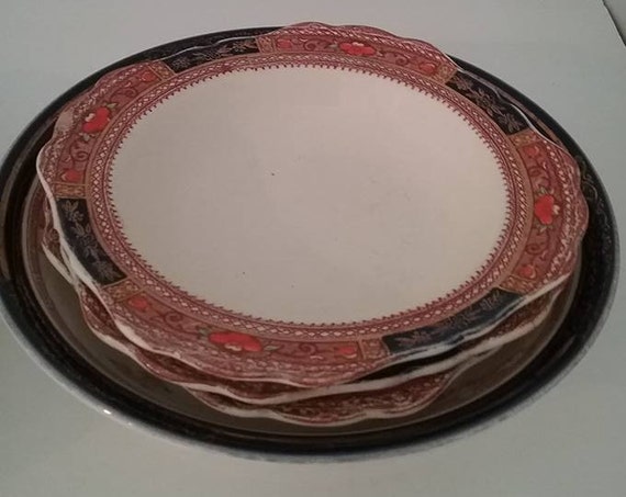 Vintage Bowls, Vintage Mismatched Bowls, Vintage Dessert Bowls, Mixed Vintage Dessert Bowls, Mismatched Dessert Bowls, Tea Party Mixed Bowls