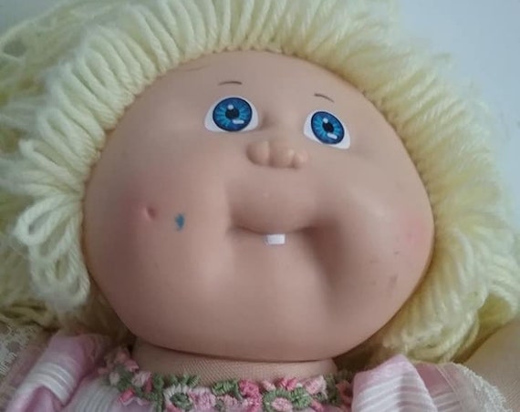 Vintage 1980's Cabbage Patch Doll with Dress