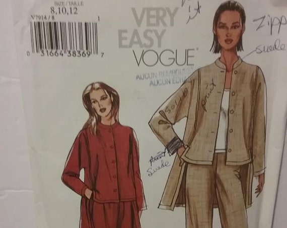 Vogue Suit Sewing Pattern
