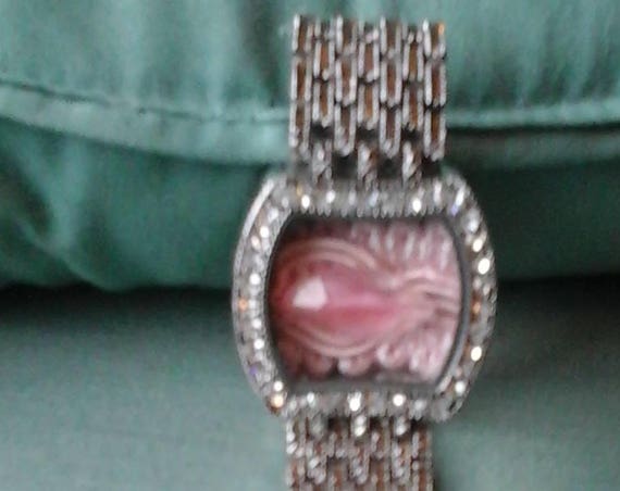 Vintage Lace in Shadowbox Watch, Vintage Shadowbox Bracelet, Watch Re-purposed, Vintage Lace
