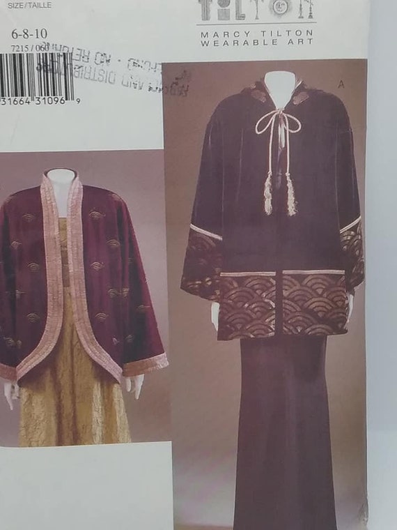Vogue Sewing Pattern, Marci Tilton, Long Jacket