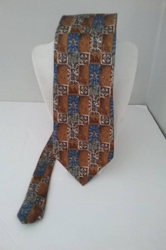 Men's Vintage Silk Tie, Canadian Made by Moore's