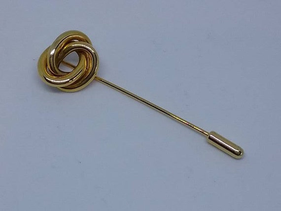 Vintage Stick Pin Infinity Knot,