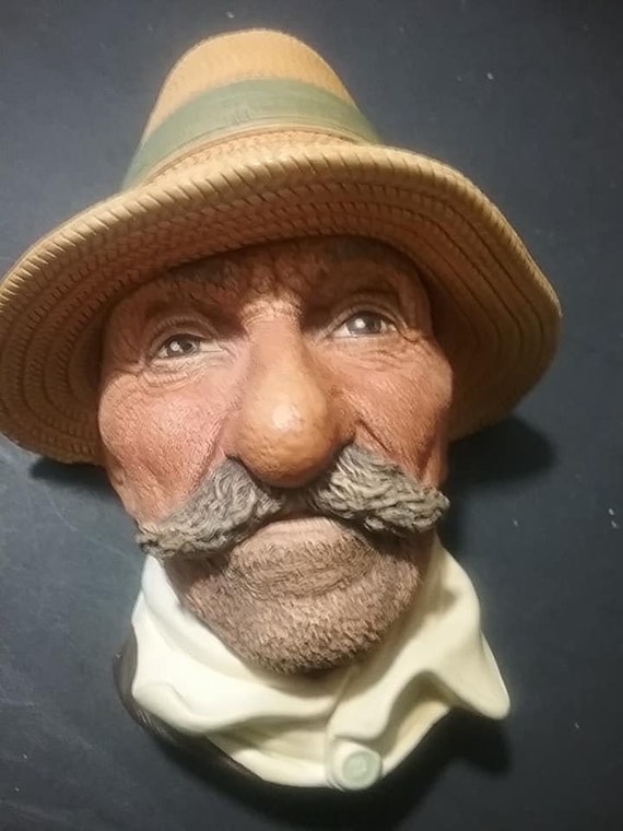 Bosson Head, Rumanian Bosson Chalkware Head