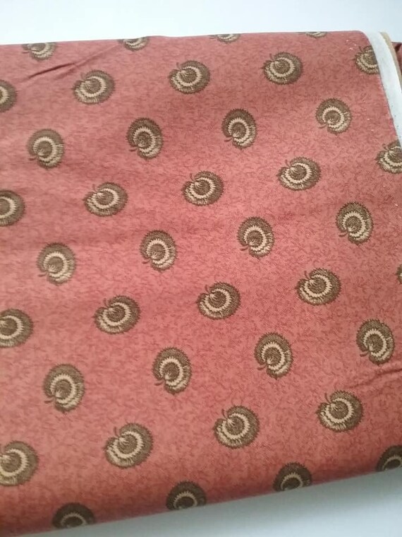 Vintage Sewing Fabric, Cotton