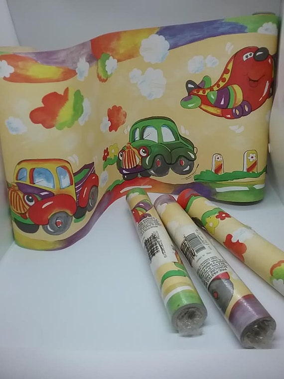 Wallpaper Border, Pre-pasted Wallpaper Border, Children's Wallpaper Border,