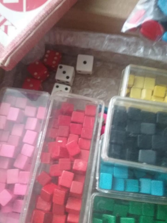 Risk 1957-1963 Edition Replacement Pieces, Wood