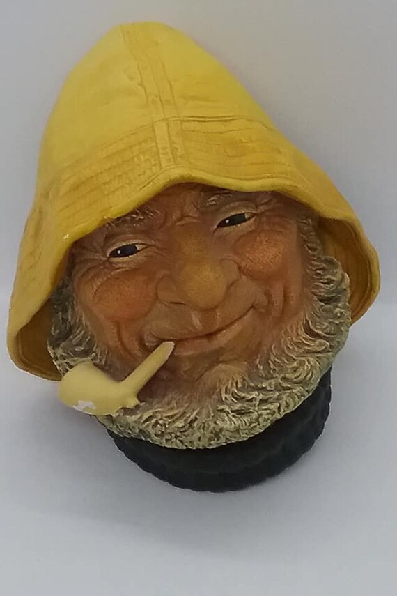 Bosson Head, Old Salt, Bosson Chalkware Head