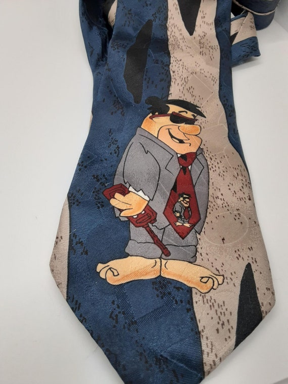 Men's Tie, Fred Flintstone 1995, Yabba Dabba Doo,… - image 1
