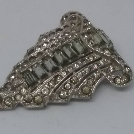 Vintage Dress Clip, Phinney Clasp Patent 1852188