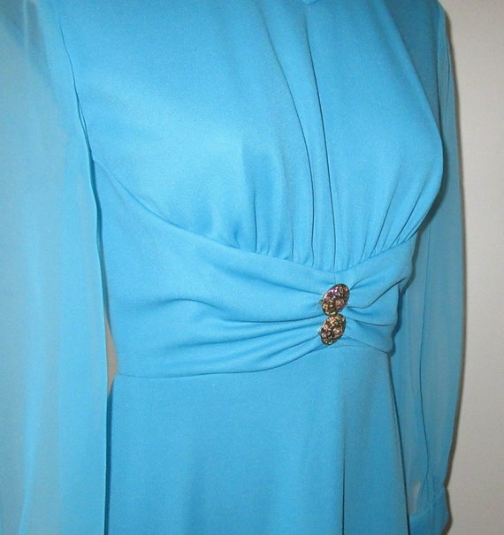 1970's Long Gown, Cocktail Party or Wedding,