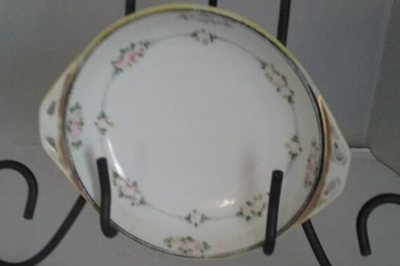 Vintage Nippon Morimura Two Handle Candy Dish,