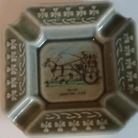 Vintage Ashtray, Irish Porcelain, Wade