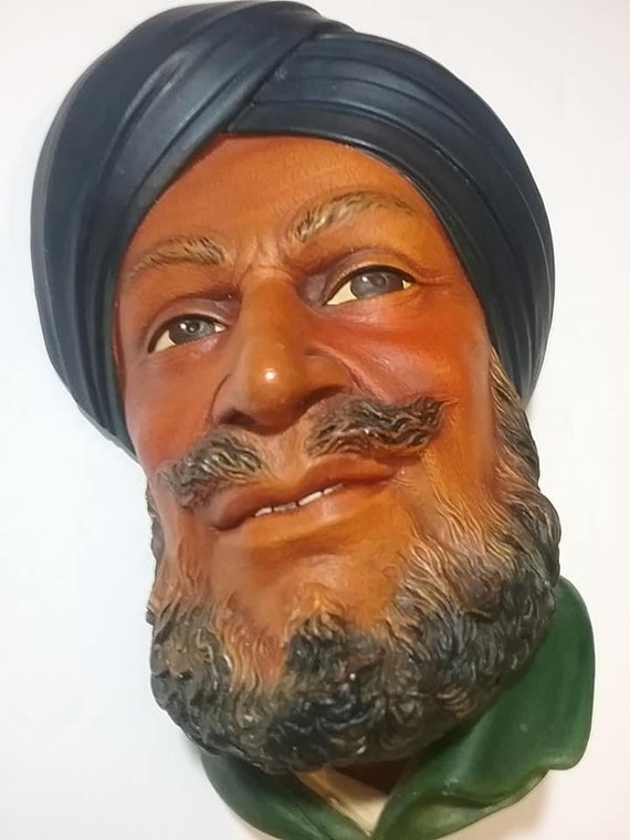 Bosson Head, Sikh Bosson Chalkware Head