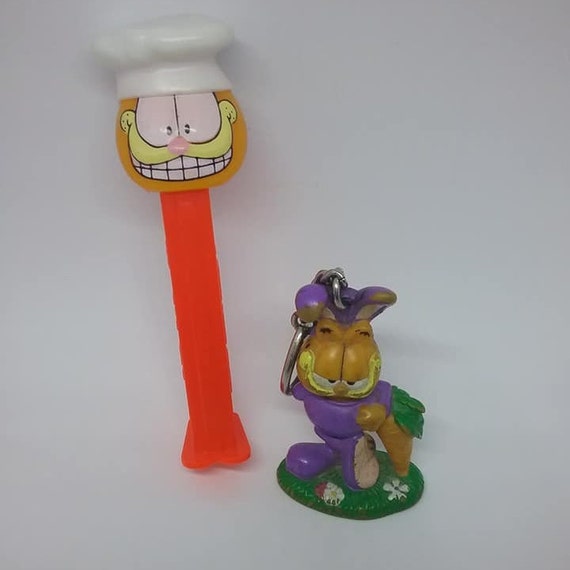 Garfield Collectibles, Key Chain and PEZ