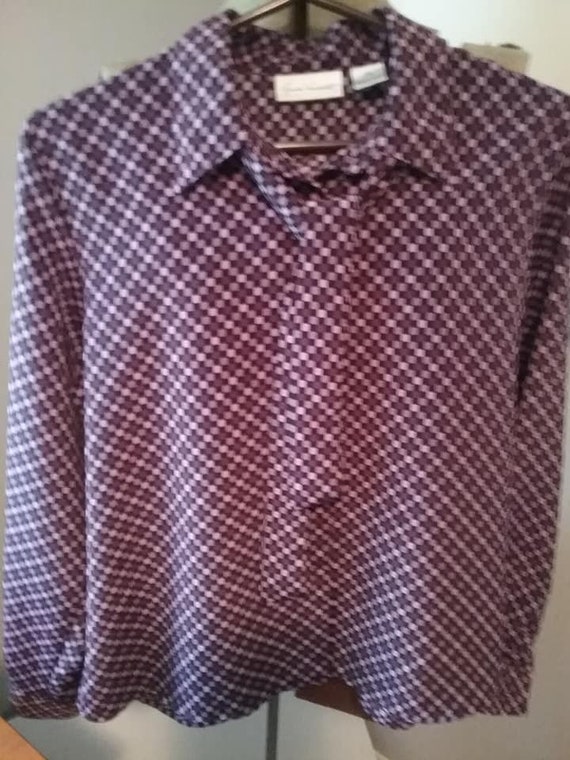 Vintage Gloria Vanderbilt Blouse, Petites