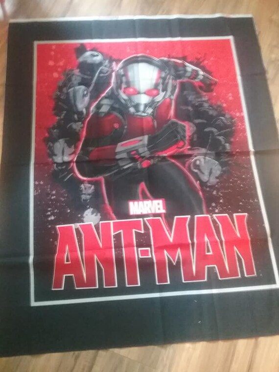 Marvel Material, Licesed Ant Man Panel, Novelty Fabric