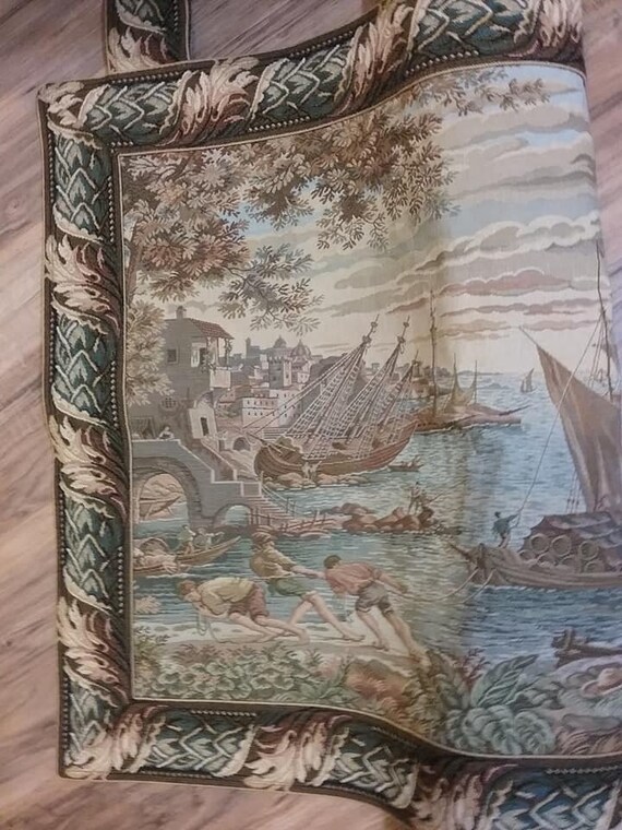 Large Vintage Tapestry Belgium by Metrax