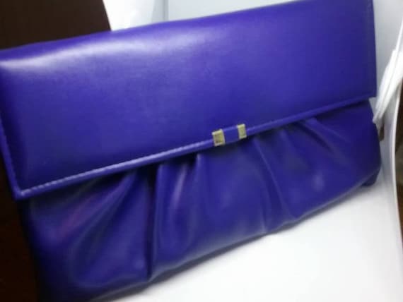 Vintage Blue Hand Bag, Evening Bag
