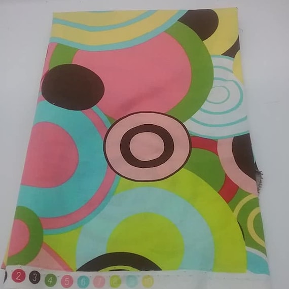 Mid Century Mod Fabric, MCM Style Material, Psychedelic Style Fabric, Groovy