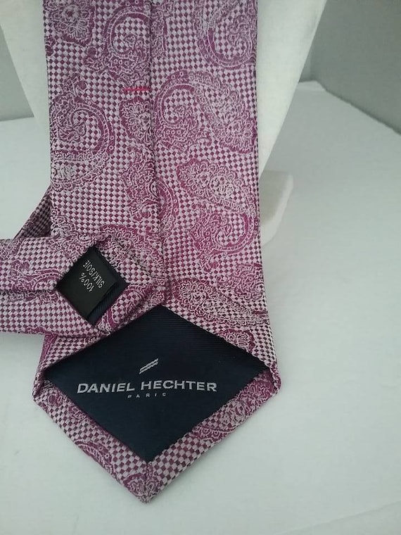 1980's Men's French Silk Tie, by Daniel Hechter