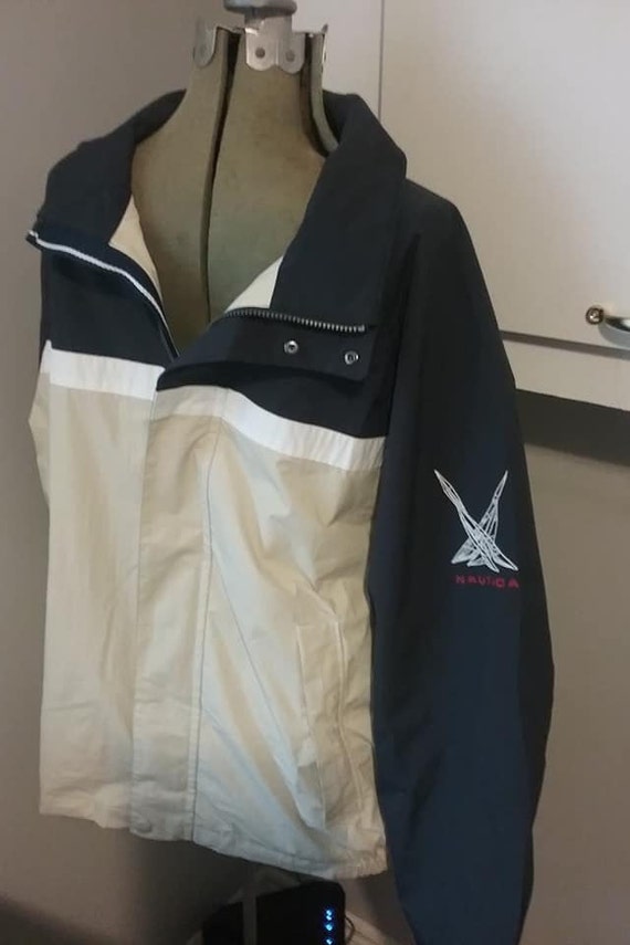 Vintage 90's Nautica Challenge Sailing Windbreaker