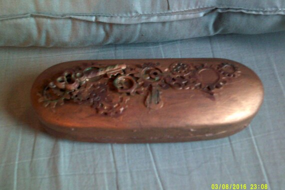 Steampunk Eye Glasses Case, Gears Unisex