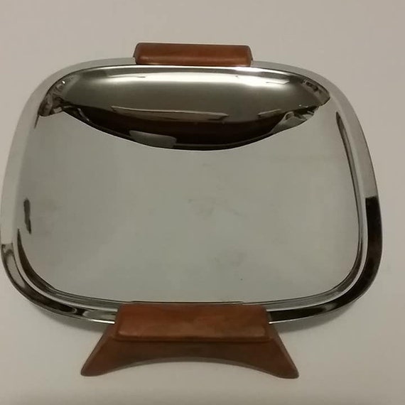 Mid Century Mod Glo-Hill Serving Tray