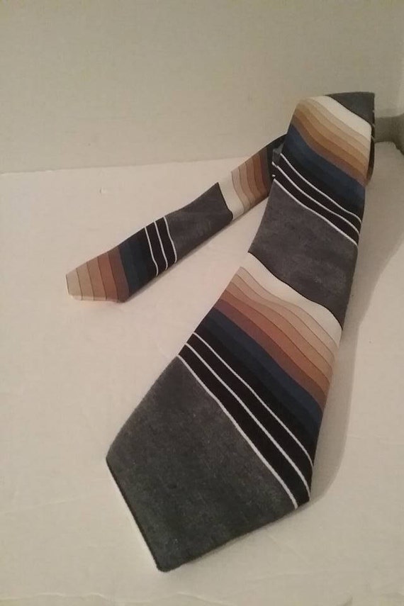 1970s Style Men's Necktie, Pierre Cardin, Made in Canada