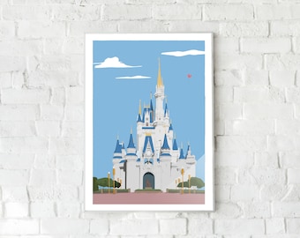 Disney - レア！ウォルトディズニーワールドリゾート ポスターの