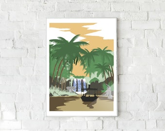 Jungle Cruise | Disneyland inspired print - Poster