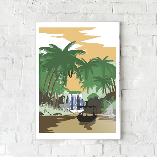 Jungle Cruise Disneyland Inspired Print Poster - Etsy