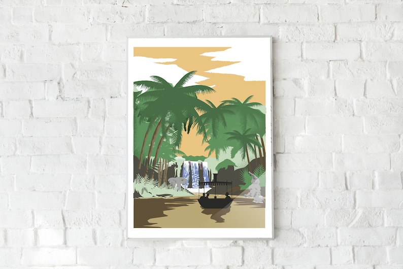 Jungle Cruise Disneyland Inspired Print Poster - Etsy