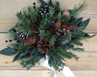 Pinecone Wedding Floral