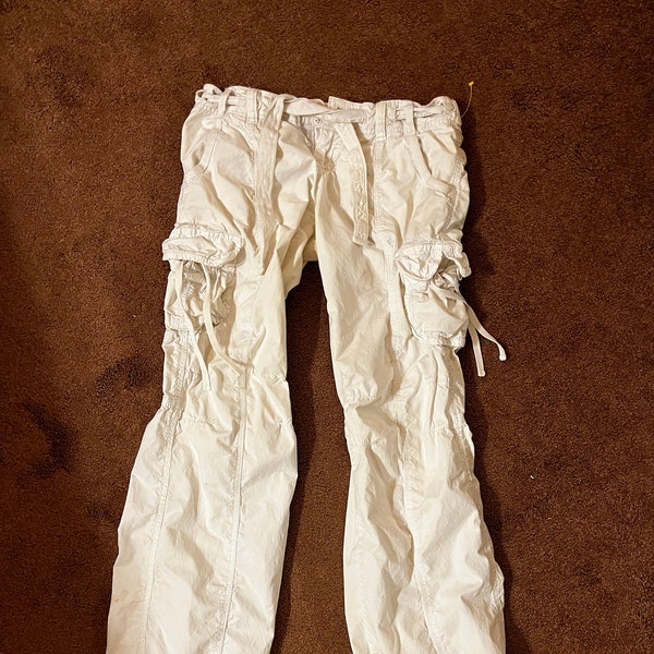 Women’s size 2 cargo pants White