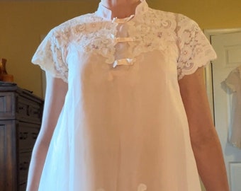 1950s Baby Doll Nightgown Set