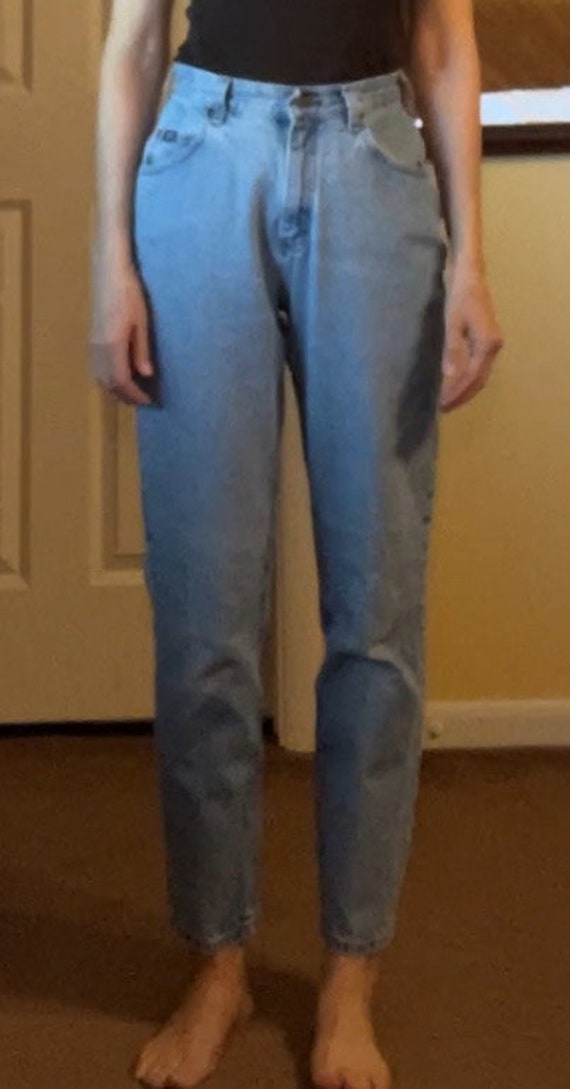 Mom Jeans Faded Denim  Vintage Lee Brand